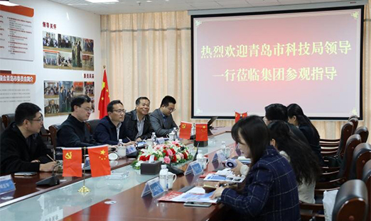 通辽市科技局局长李天传一行调研我市科技企业