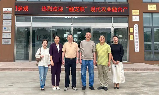“融芝联”现代农业融合产业园董事长谢宁一行莅临集团参观洽谈，同谋神农架植物胚性干细胞板块合作