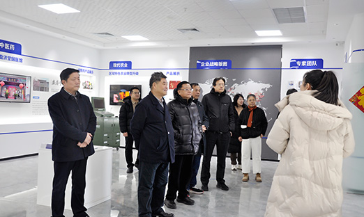 仲景中医药产业钻研院院长魏冬青莅临新葡的京集团350vip8888集团调查互换