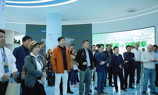 迎泰宾话合作，筑丝路共发展！新葡的京集团350vip8888集团迎来 “一带一路” 表资企业绵阳行调查团