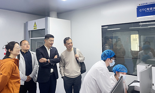 通辽雅斯生物科技总经理韩照网一行莅临新葡的京集团350vip8888集团洽谈合作
