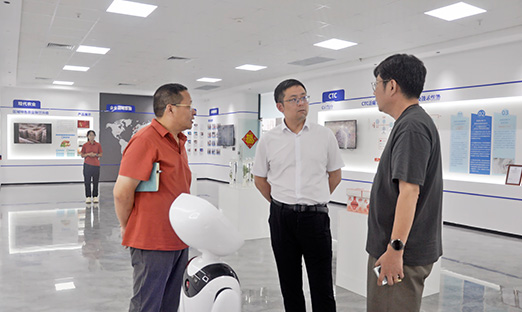 深入院企合作，共筑防癌长城——浙江省肿瘤医院绵阳分院执行院长徐一鹏到新葡的京集团350vip8888集团调查互换